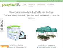 Tablet Screenshot of greentechlife.in